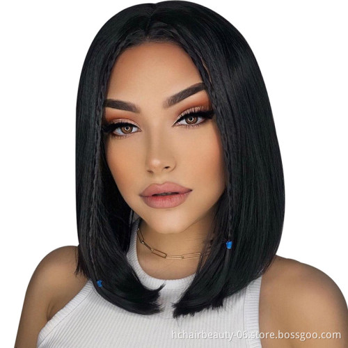 New Arrival Premium Quality Wholesale Wet Wave Lace Front Wig Wig HD Swiss Lace Frontal Bob Wigs